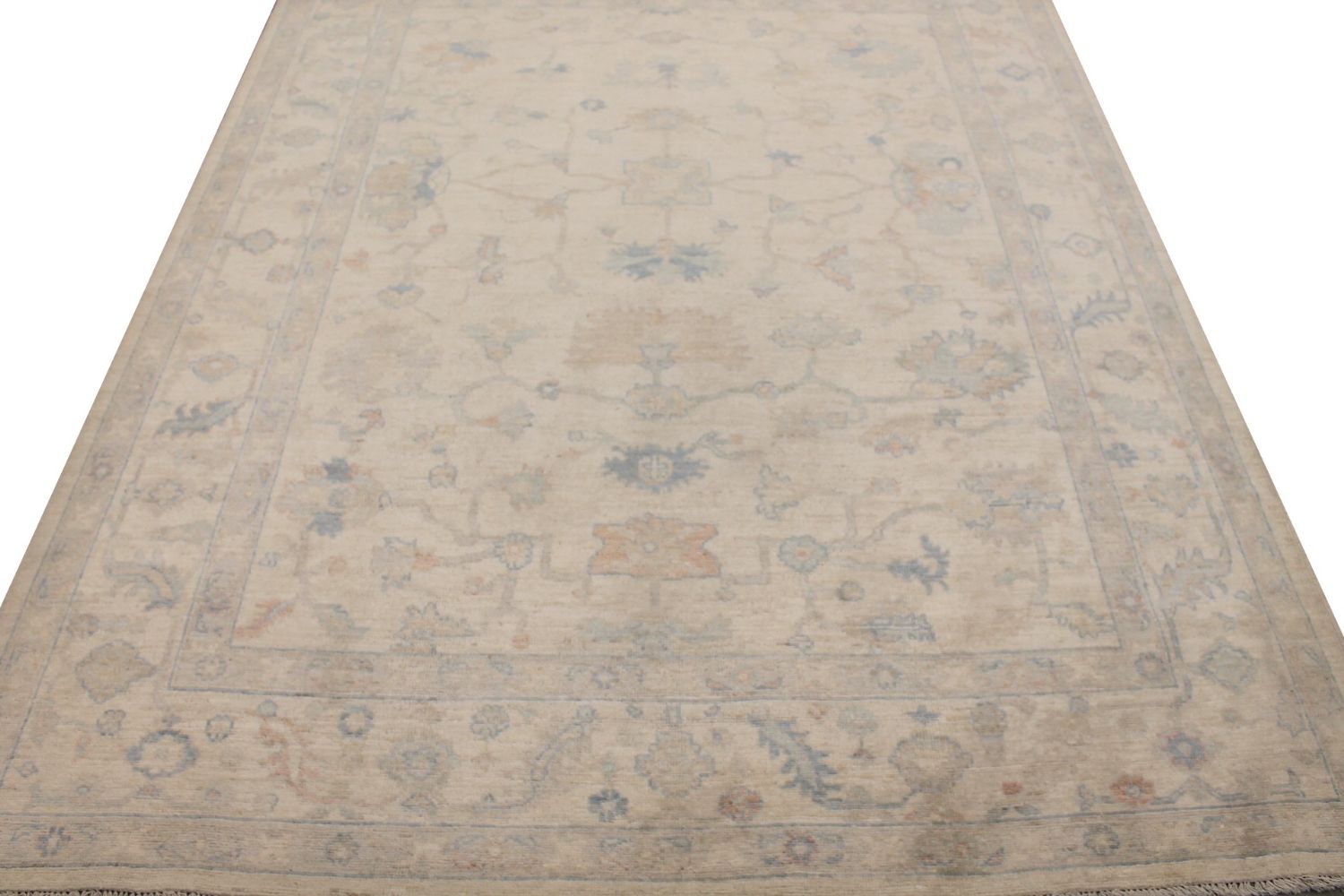 8x10 Oushak Hand Knotted Wool Area Rug - MR029892