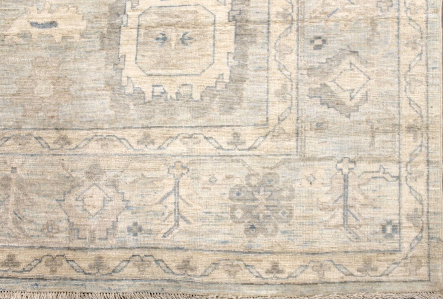 10x14 Oushak Hand Knotted Wool Area Rug - MR029894