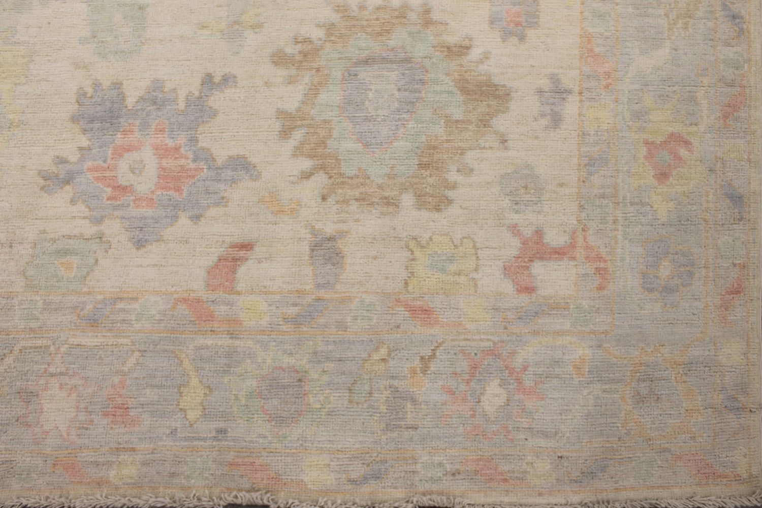 6x9 Oushak Hand Knotted Wool Area Rug - MR029904