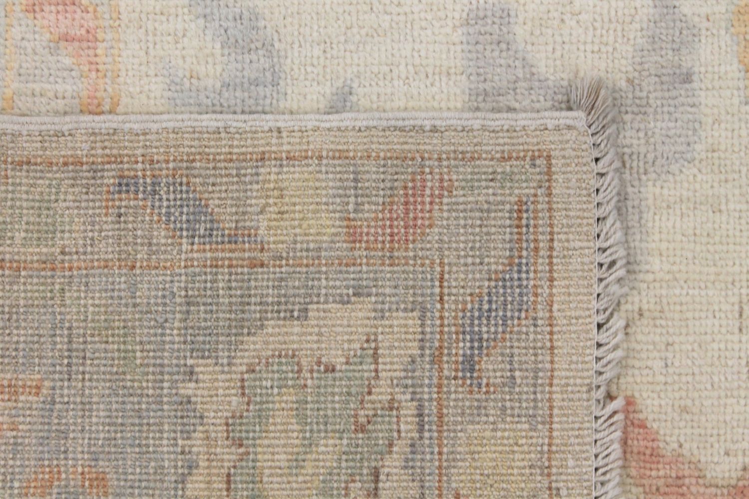 6x9 Oushak Hand Knotted Wool Area Rug - MR029904