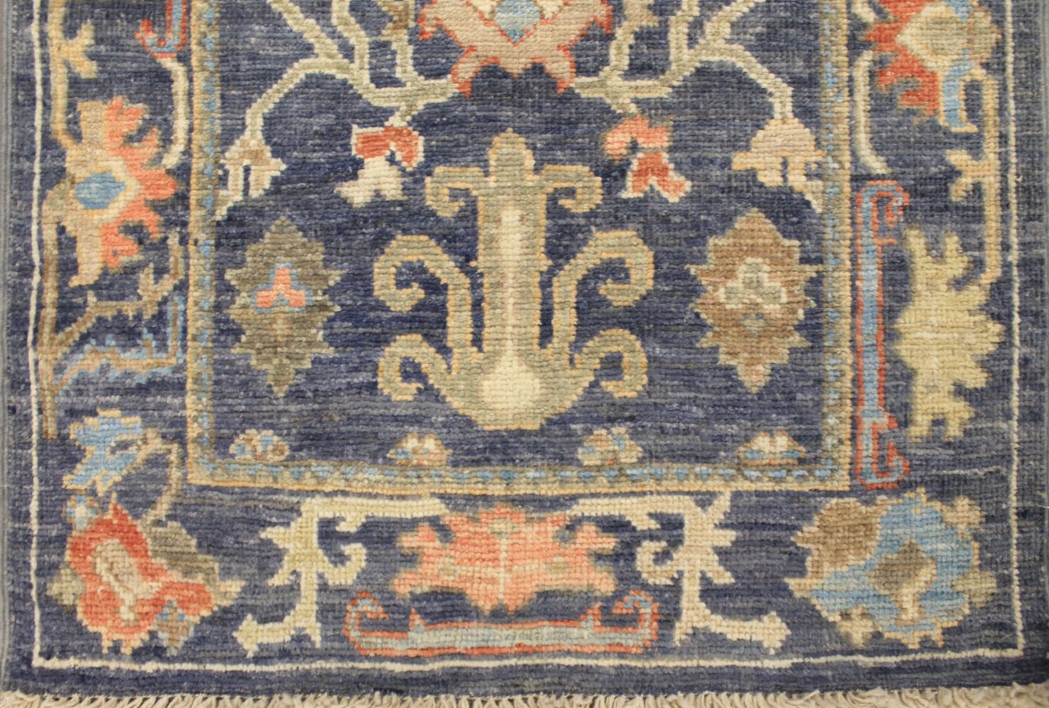 10 ft. Runner Oushak Hand Knotted Wool Area Rug - MR029954