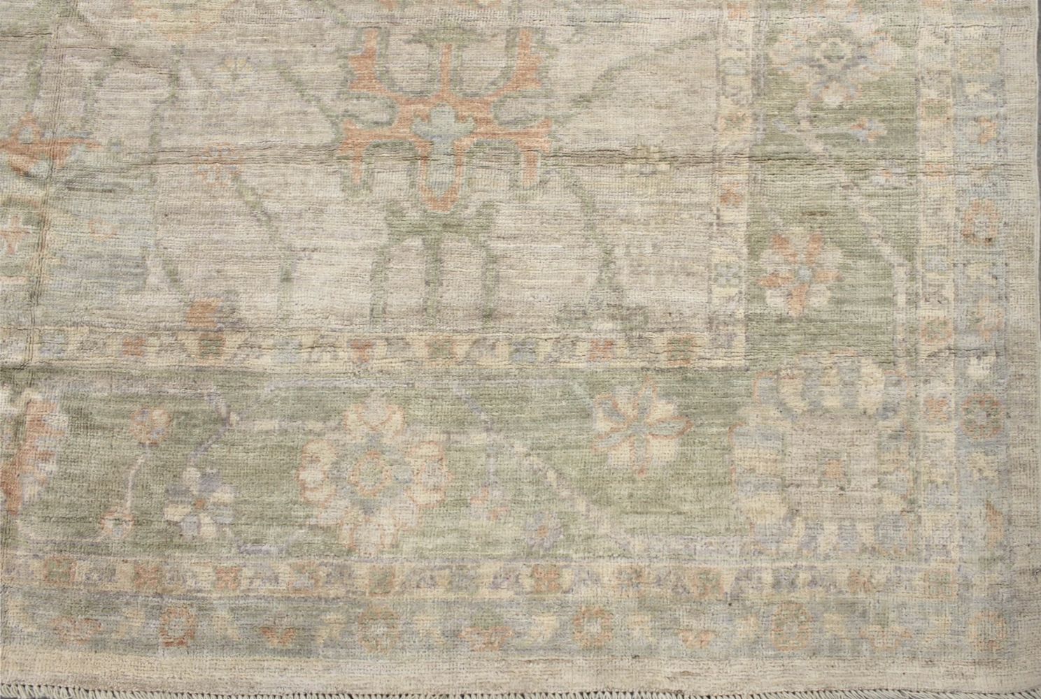 9x12 Oushak Hand Knotted Wool Area Rug - MR029965