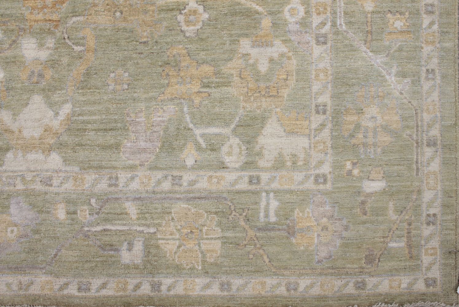 8x10 Oushak Hand Knotted Wool Area Rug - MR029969