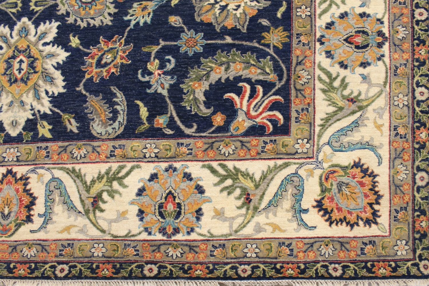 9x12 Traditional Hand Knotted Wool Area Rug - MR029976