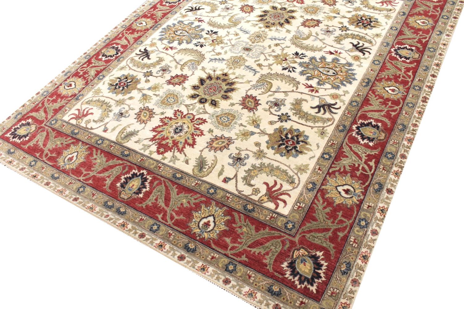 8x10 Traditional Hand Knotted Wool Area Rug - MR029977