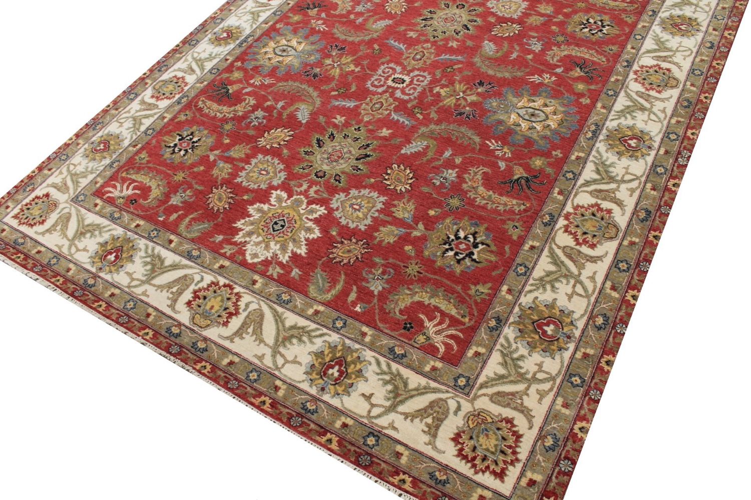 8x10 Traditional Hand Knotted Wool Area Rug - MR029978