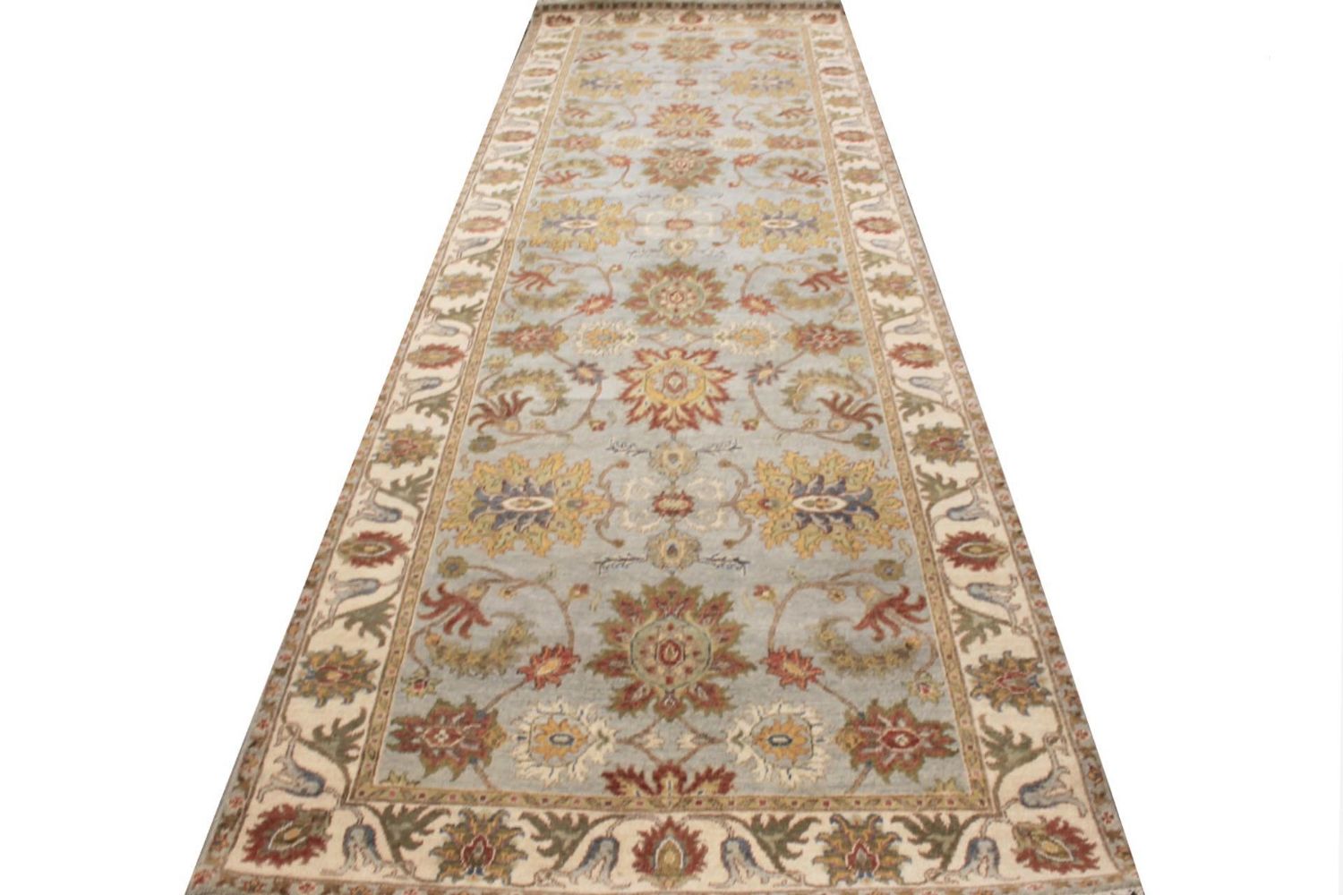 Wide Runner Traditional Hand Knotted Wool Area Rug - MR029980