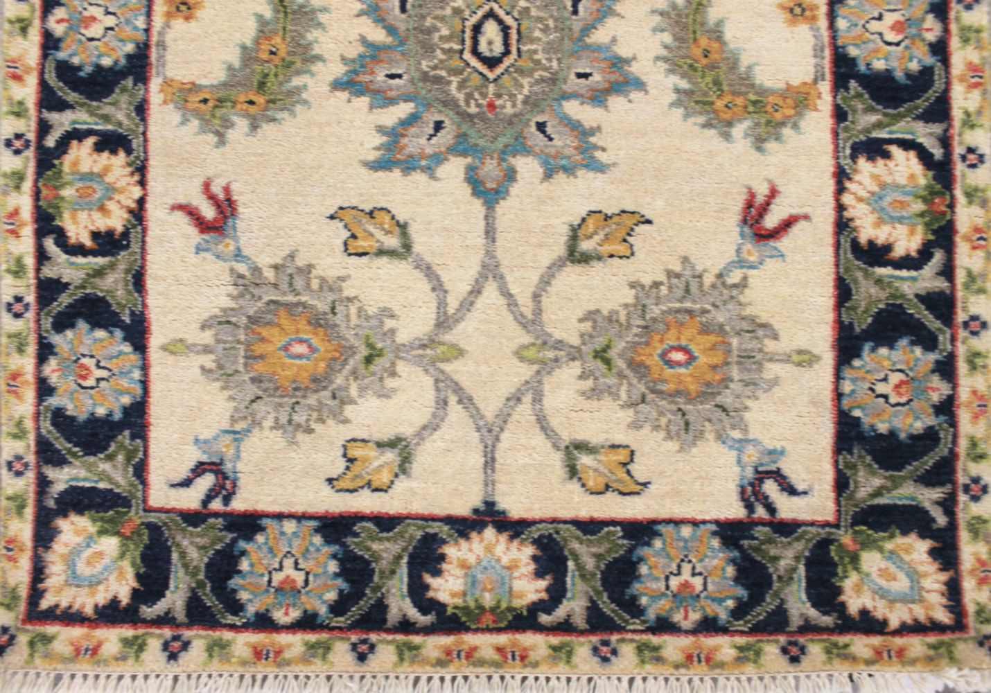 12 ft. Runner Traditional Hand Knotted Wool Area Rug - MR029984