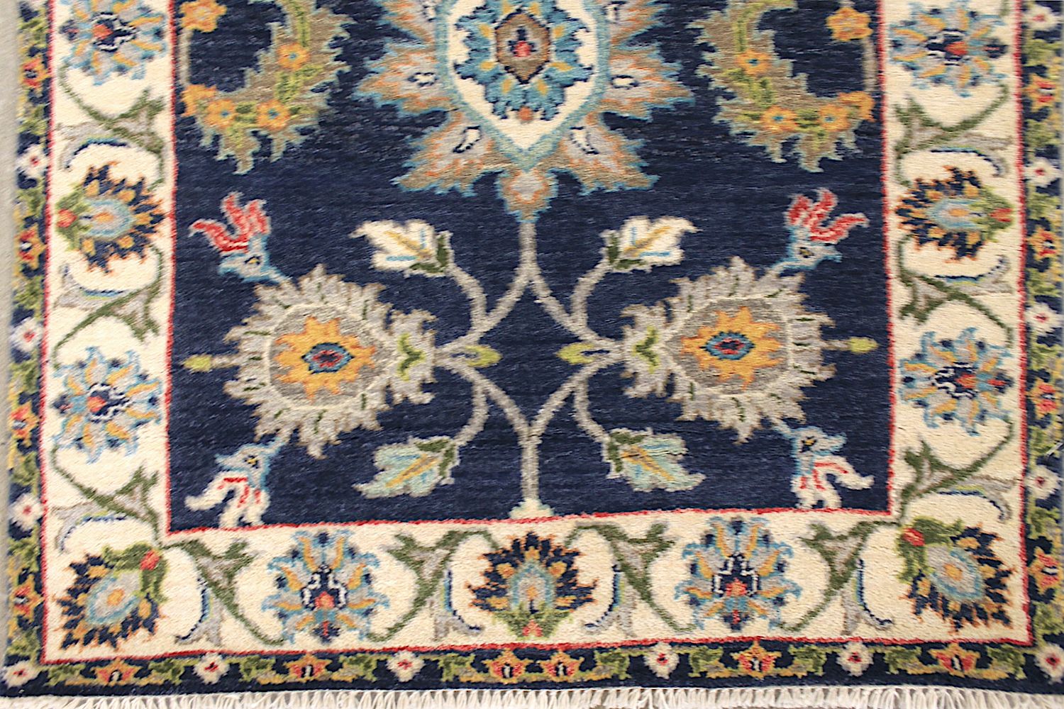 12 ft. Runner Traditional Hand Knotted Wool Area Rug - MR029985