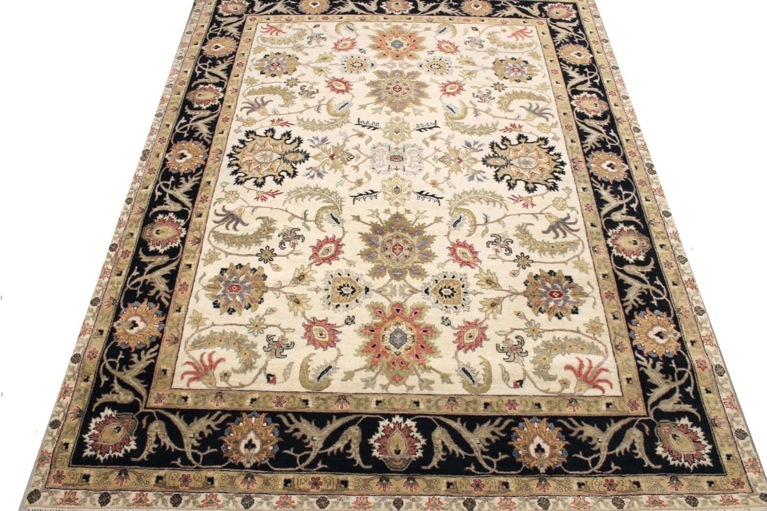 8x10 Traditional Hand Knotted Wool Area Rug - MR029993