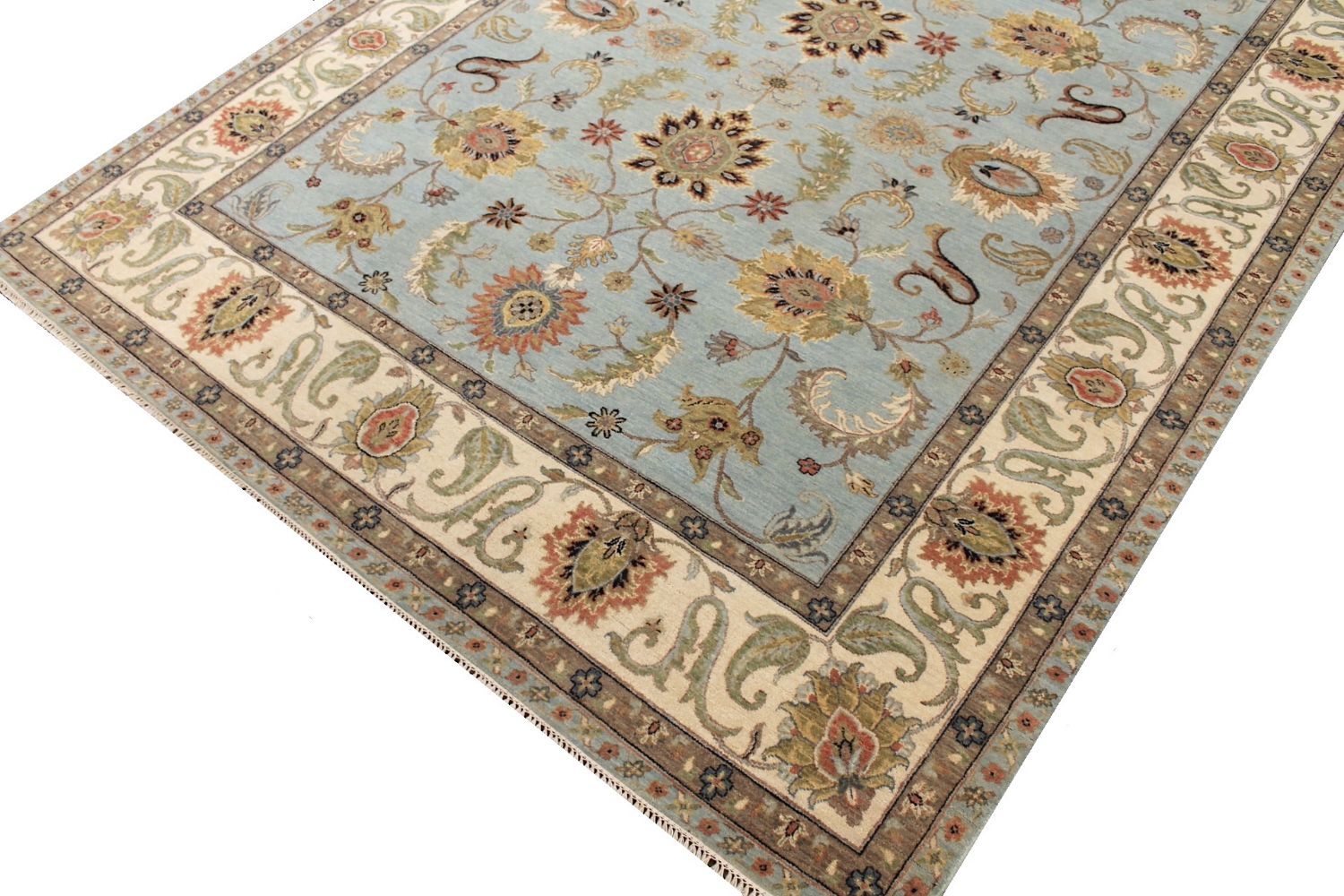 8x10 Traditional Hand Knotted Wool Area Rug - MR029996