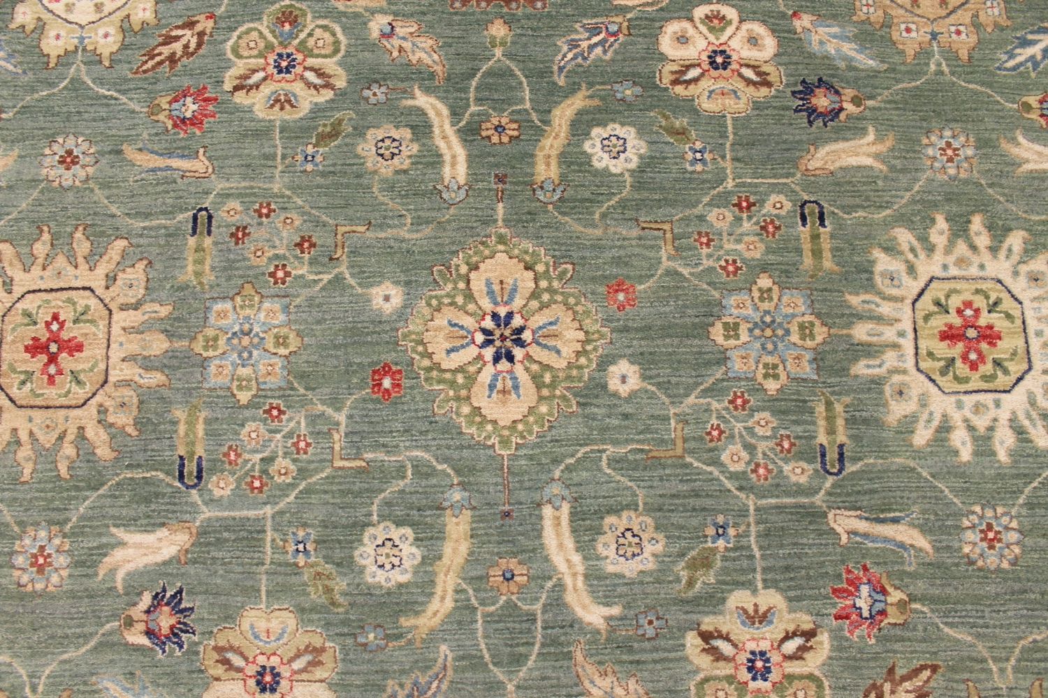 9x12 Traditional Hand Knotted Wool Area Rug - MR030002