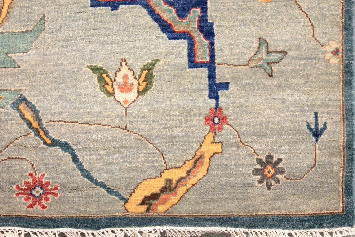 10x14 Traditional Hand Knotted Wool Area Rug - MR030008