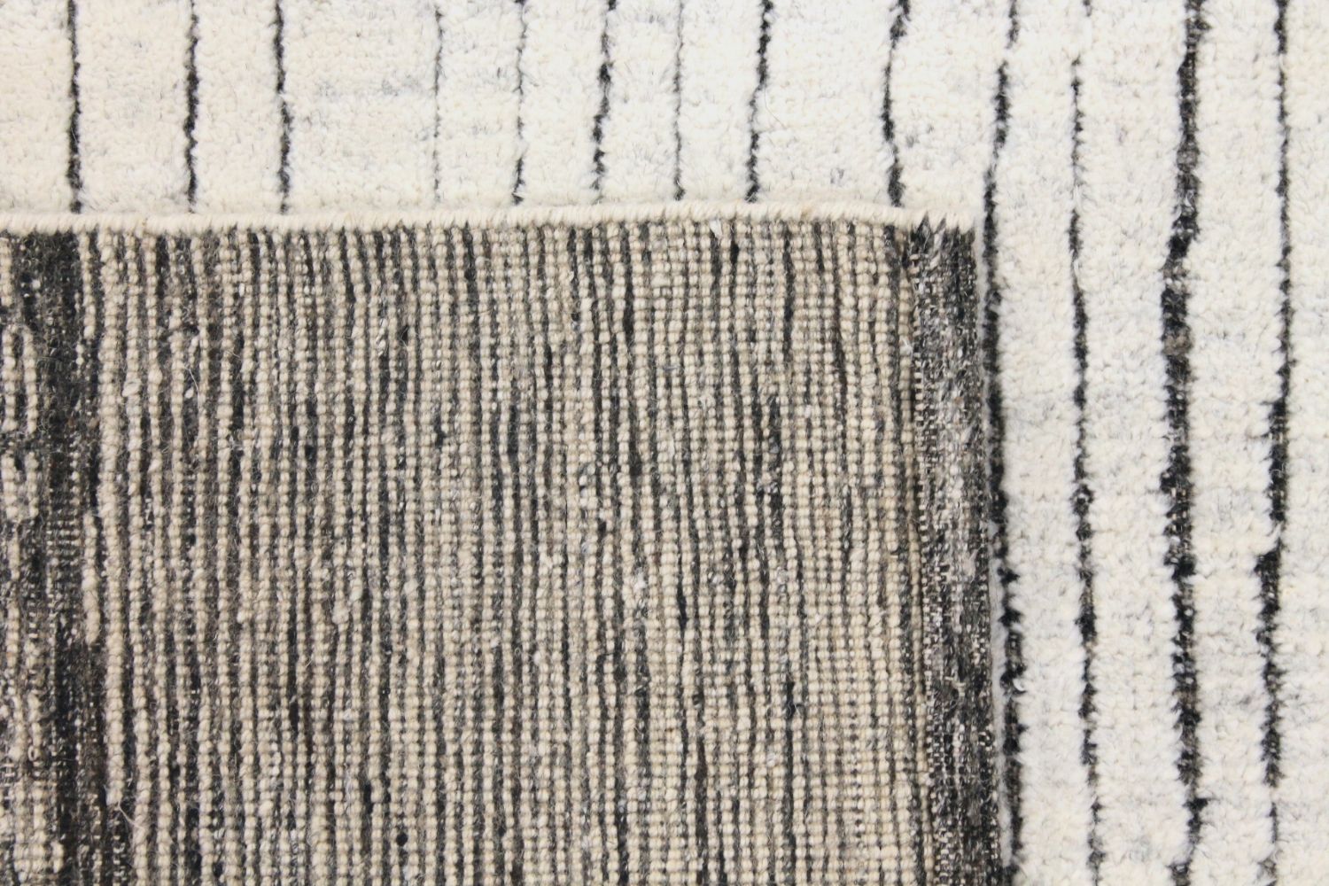 8x10 Casual Hand Knotted Wool Area Rug - MR030019