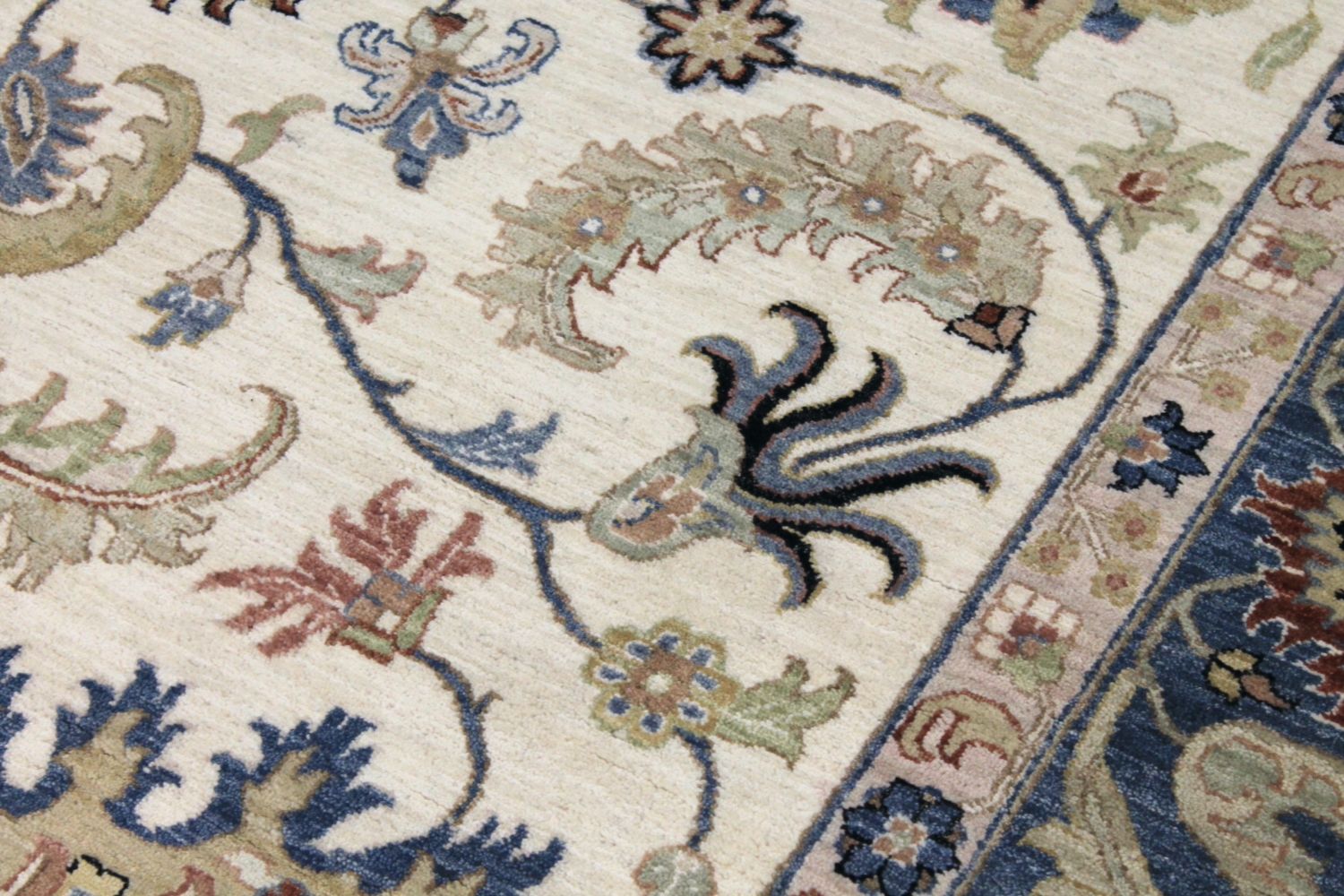 10x14 Traditional Hand Knotted Wool Area Rug - MR030025