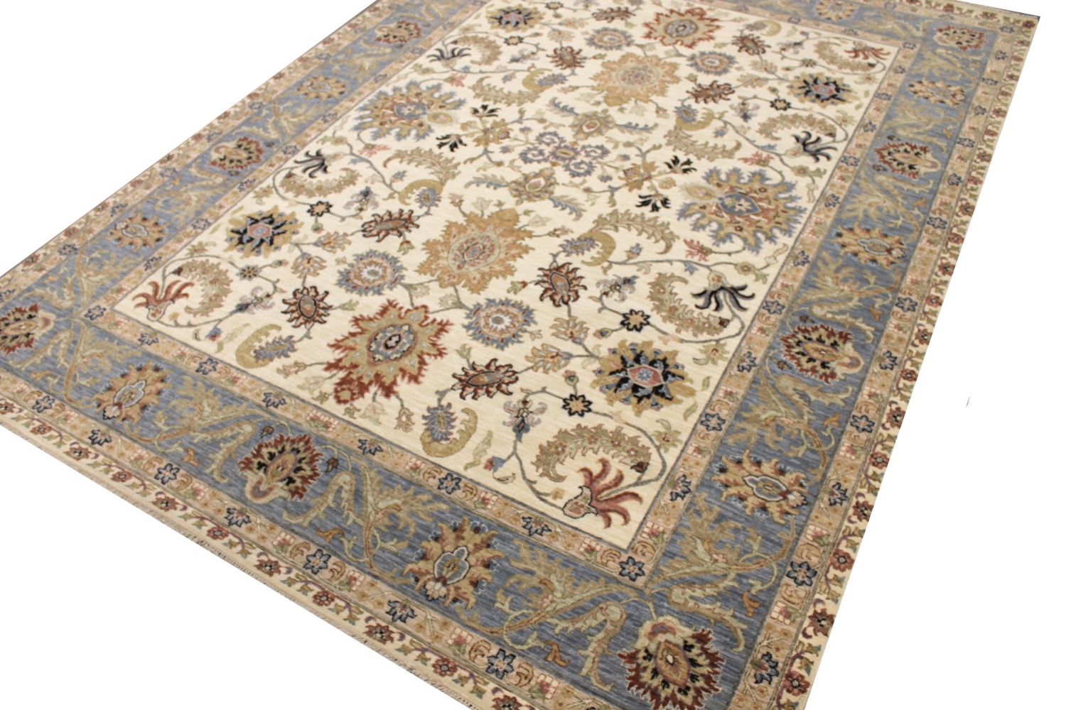 9x12 Traditional Hand Knotted Wool Area Rug - MR030026