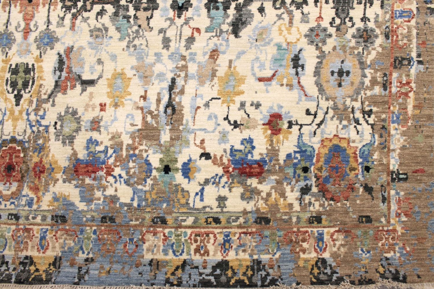 9x12 Transitional Hand Knotted Wool Area Rug - MR030029