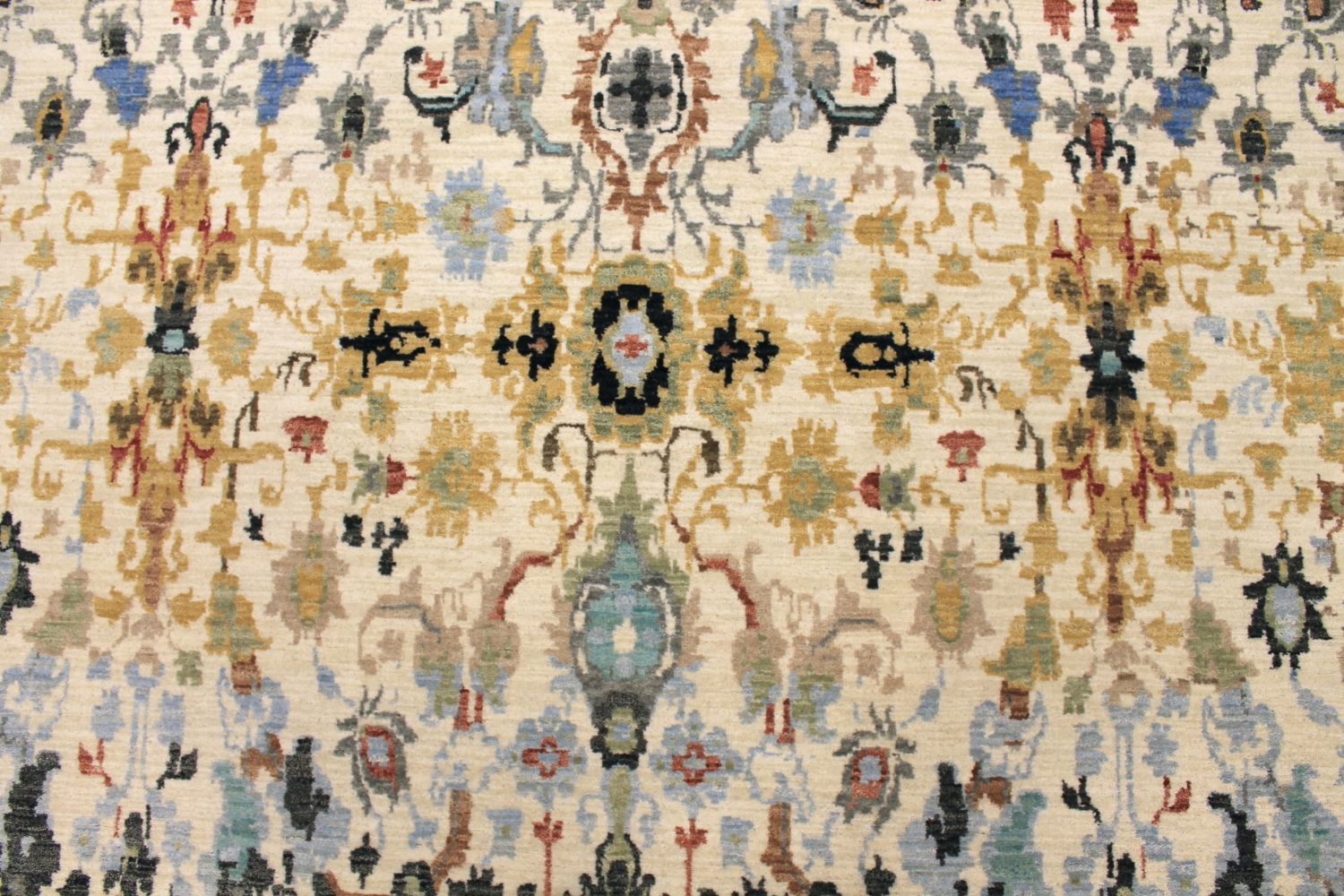 9x12 Transitional Hand Knotted Wool Area Rug - MR030029