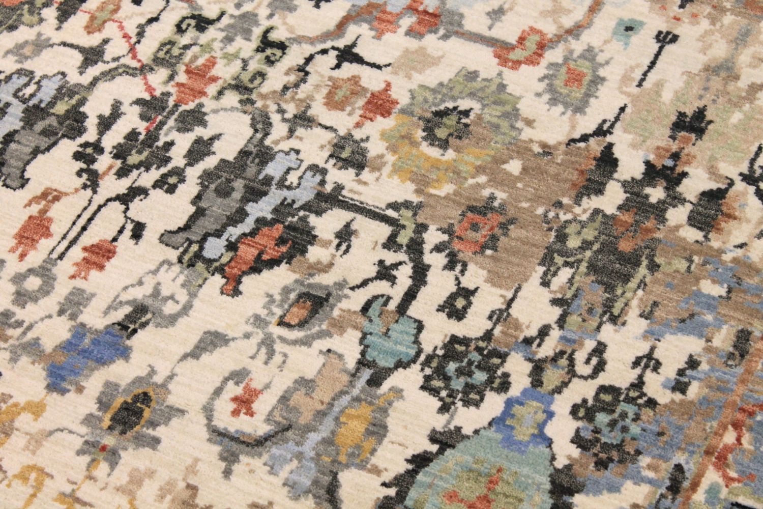 9x12 Transitional Hand Knotted Wool Area Rug - MR030029