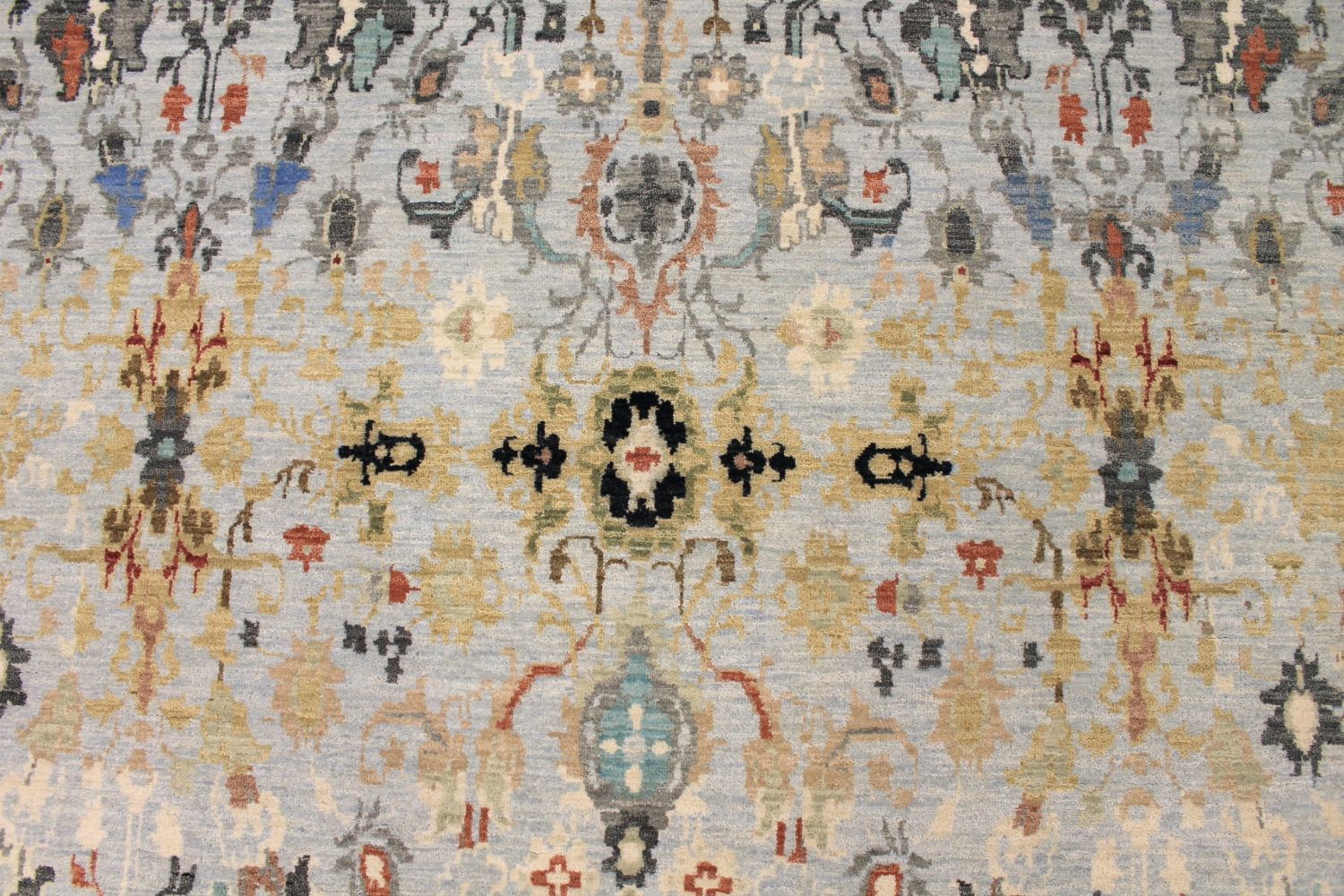 9x12 Transitional Hand Knotted Wool Area Rug - MR030031