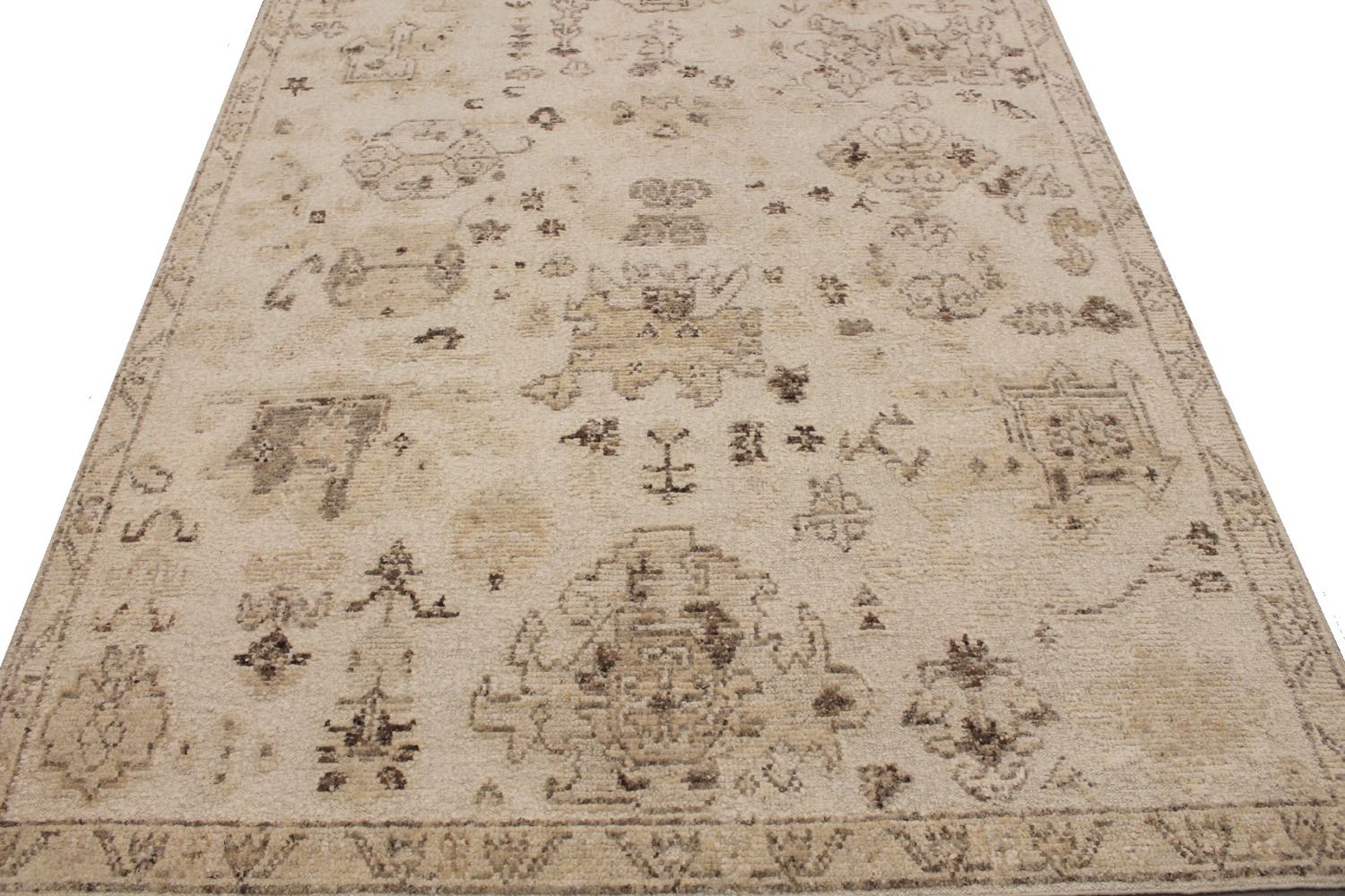 9x12 Casual Hand Knotted Wool Area Rug - MR030054
