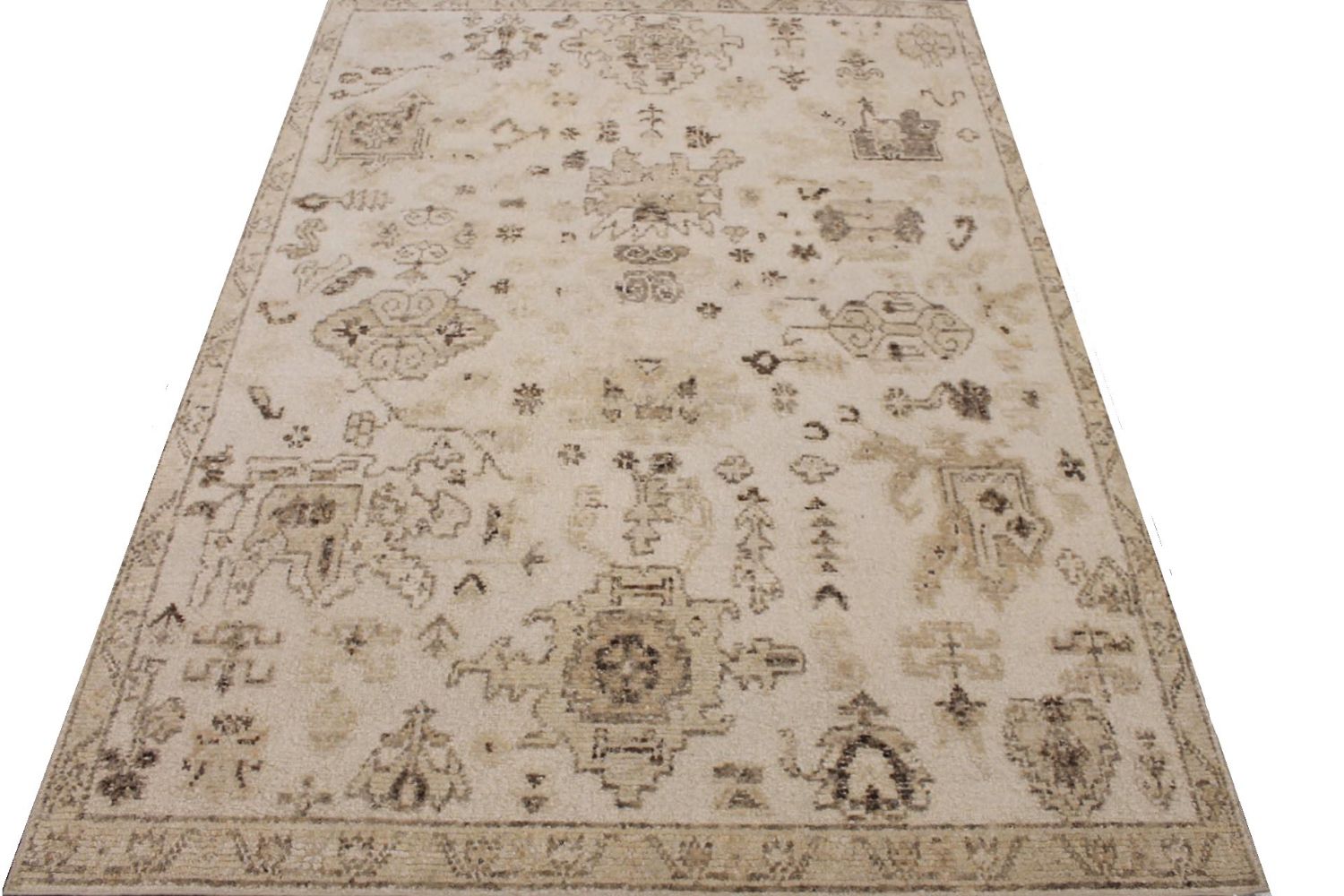 9x12 Casual Hand Knotted Wool Area Rug - MR030055