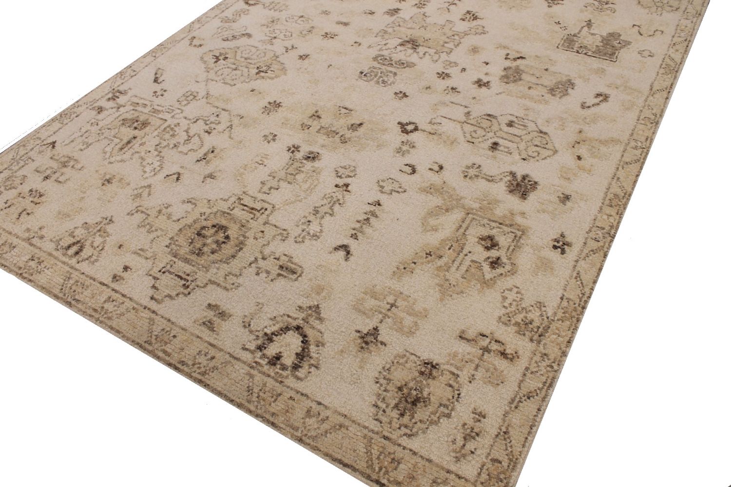 9x12 Casual Hand Knotted Wool Area Rug - MR030055