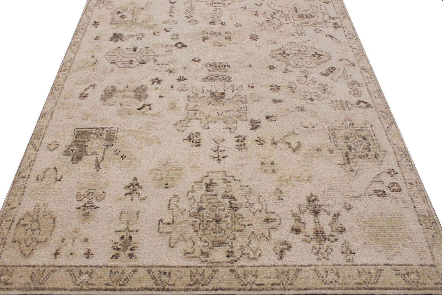 9x12 Casual Hand Knotted Wool Area Rug - MR030055