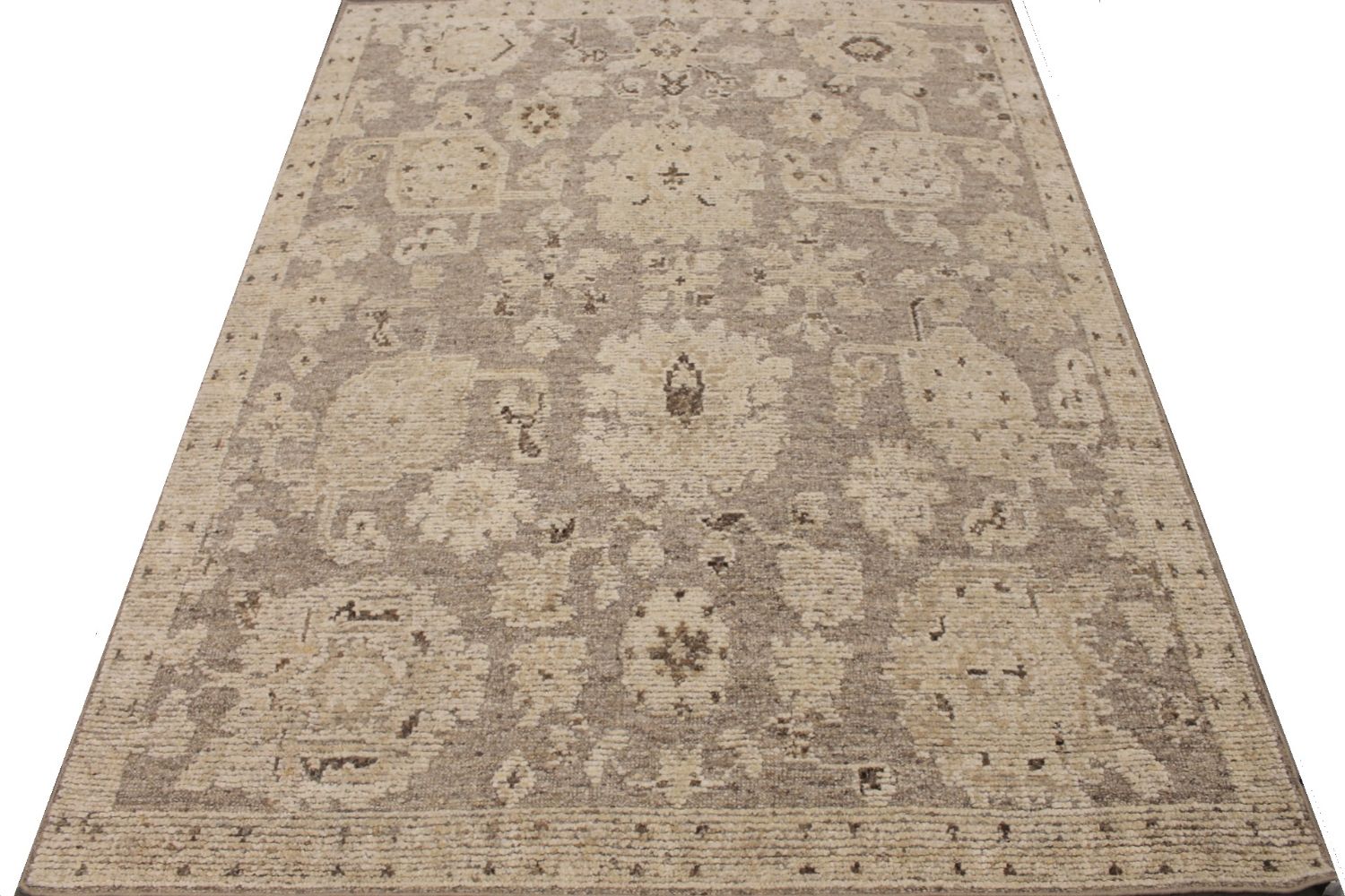 8x10 Casual Hand Knotted Wool Area Rug - MR030057