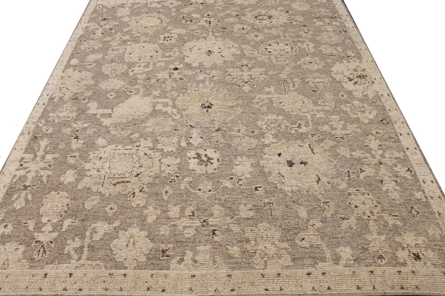 OVERSIZE Casual Hand Knotted Wool Area Rug - MR030058