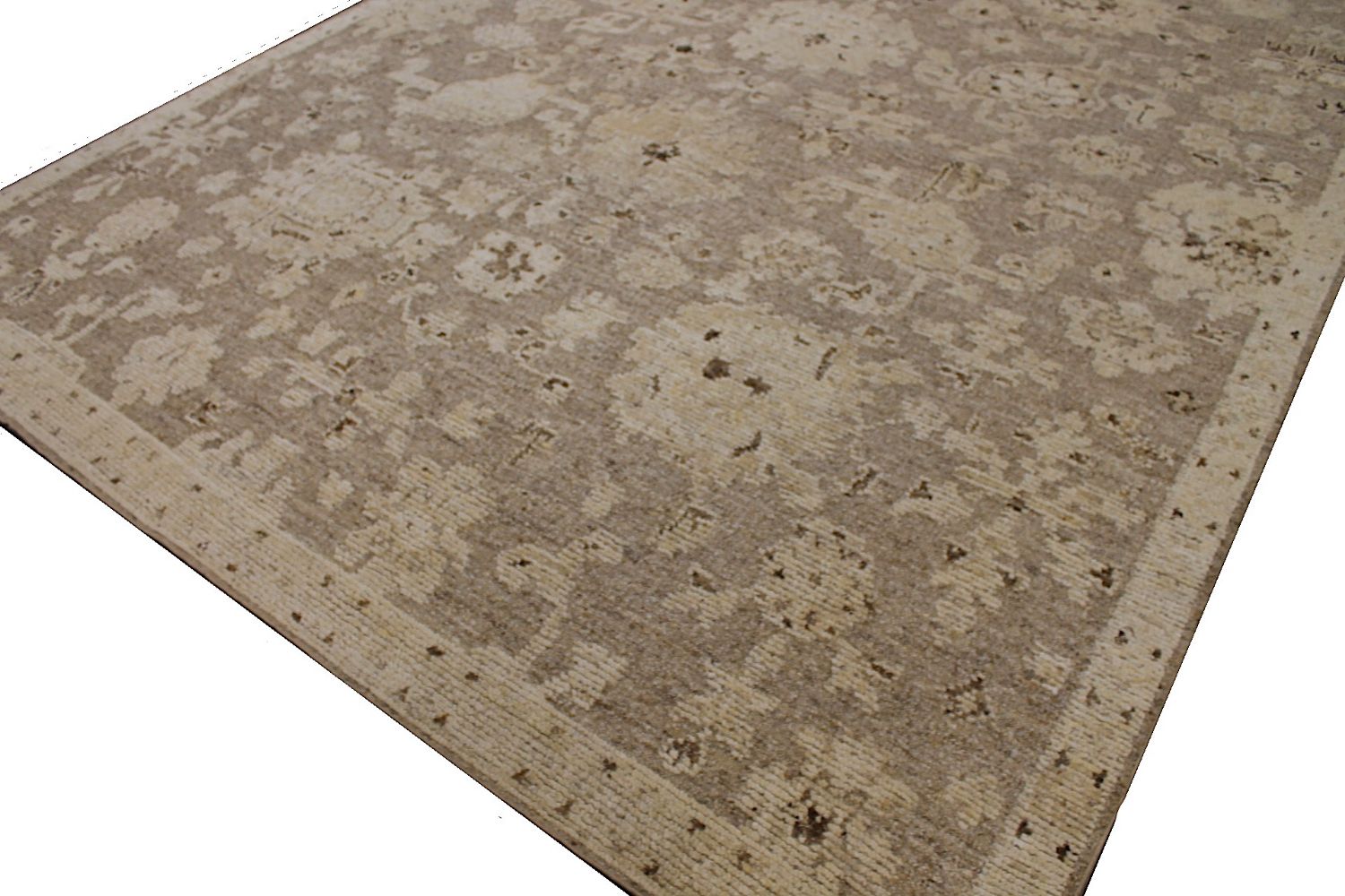OVERSIZE Casual Hand Knotted Wool Area Rug - MR030058