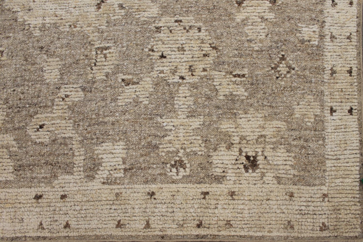 OVERSIZE Casual Hand Knotted Wool Area Rug - MR030058