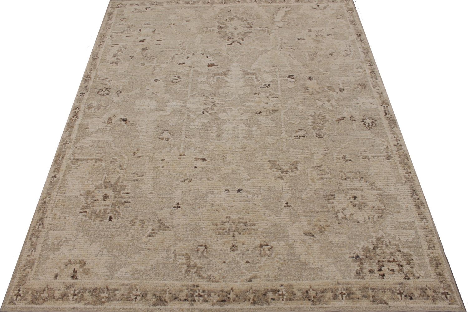8x10 Casual Hand Knotted Wool Area Rug - MR030060