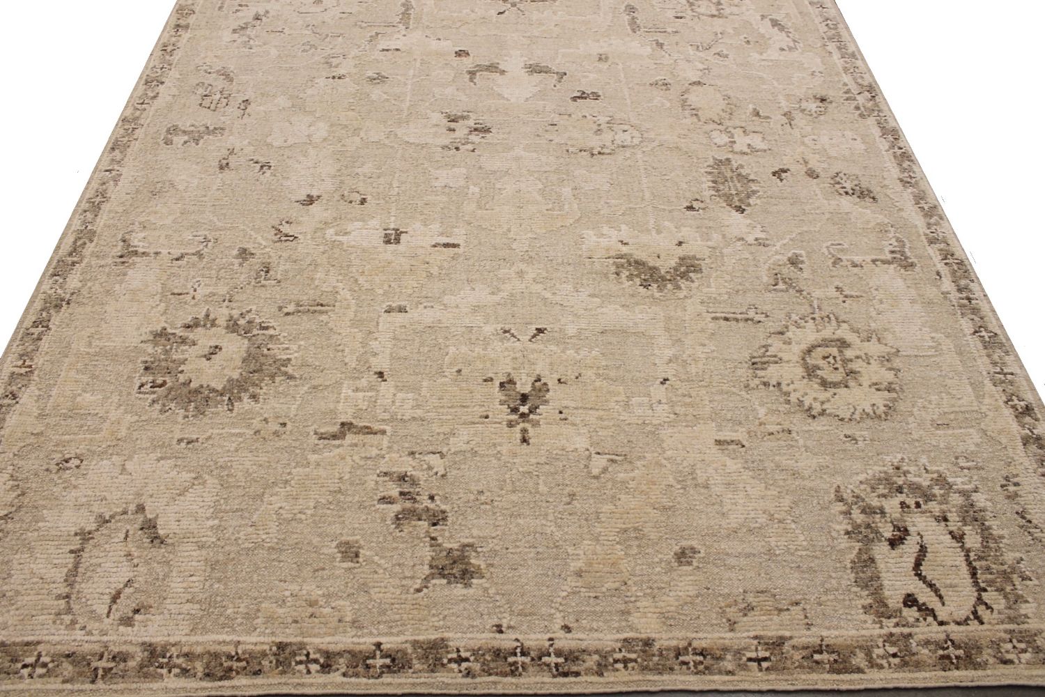 10x14 Casual Hand Knotted Wool Area Rug - MR030061