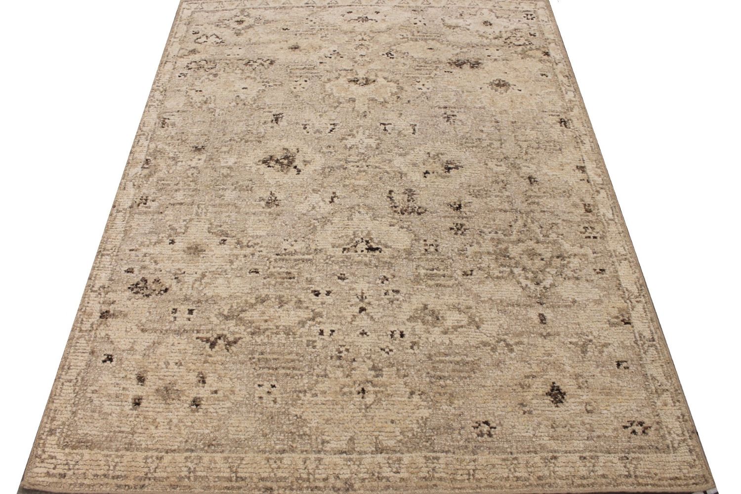 8x10 Casual Hand Knotted Wool Area Rug - MR030064
