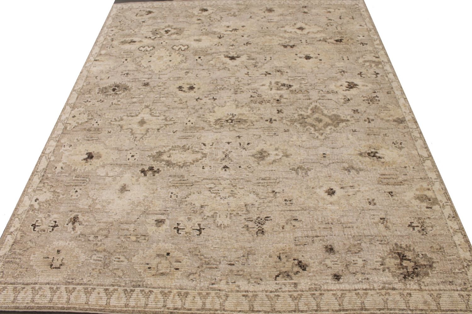 OVERSIZE Casual Hand Knotted Wool Area Rug - MR030066