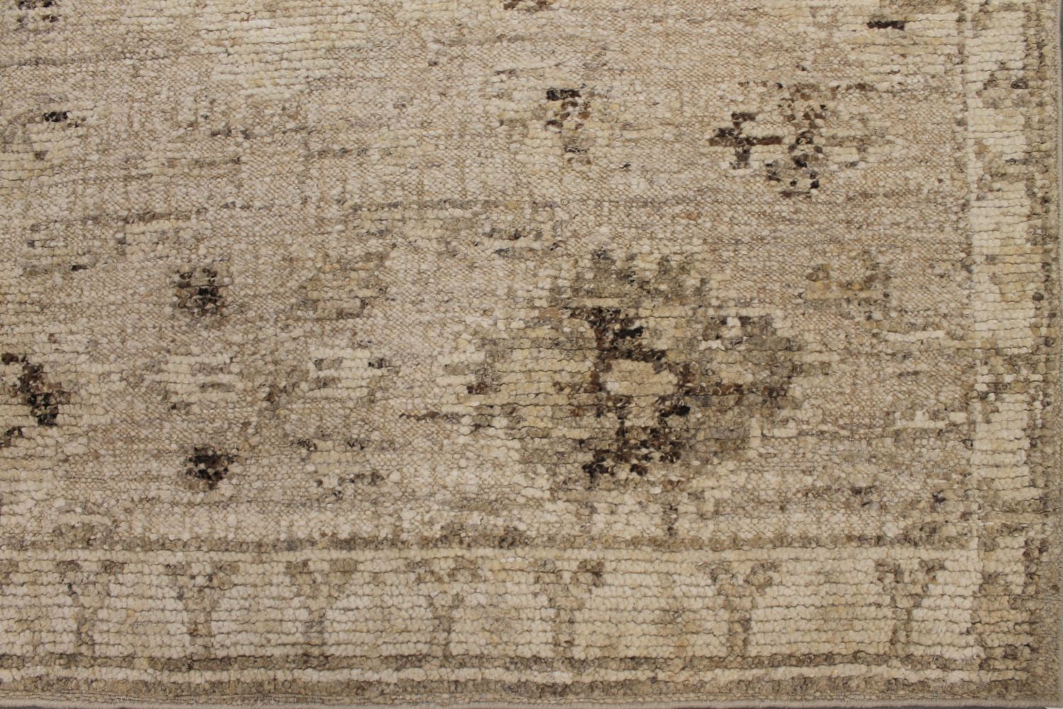 OVERSIZE Casual Hand Knotted Wool Area Rug - MR030066