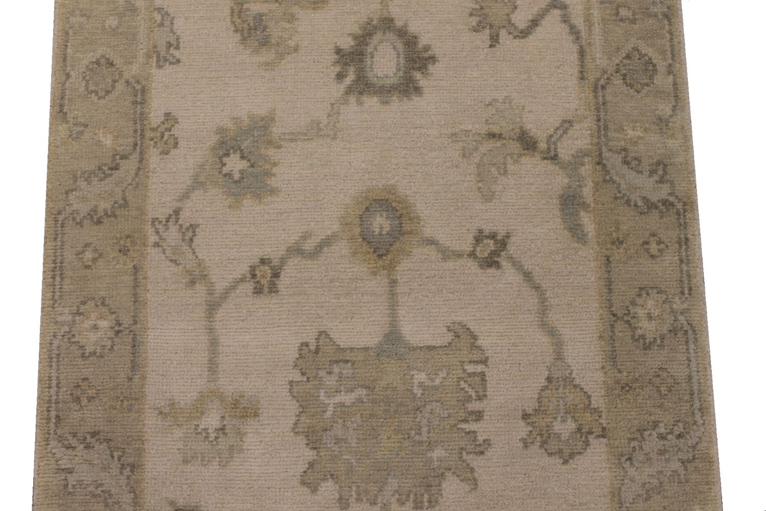 12 ft. Runner Oushak Hand Knotted Wool Area Rug - MR030067