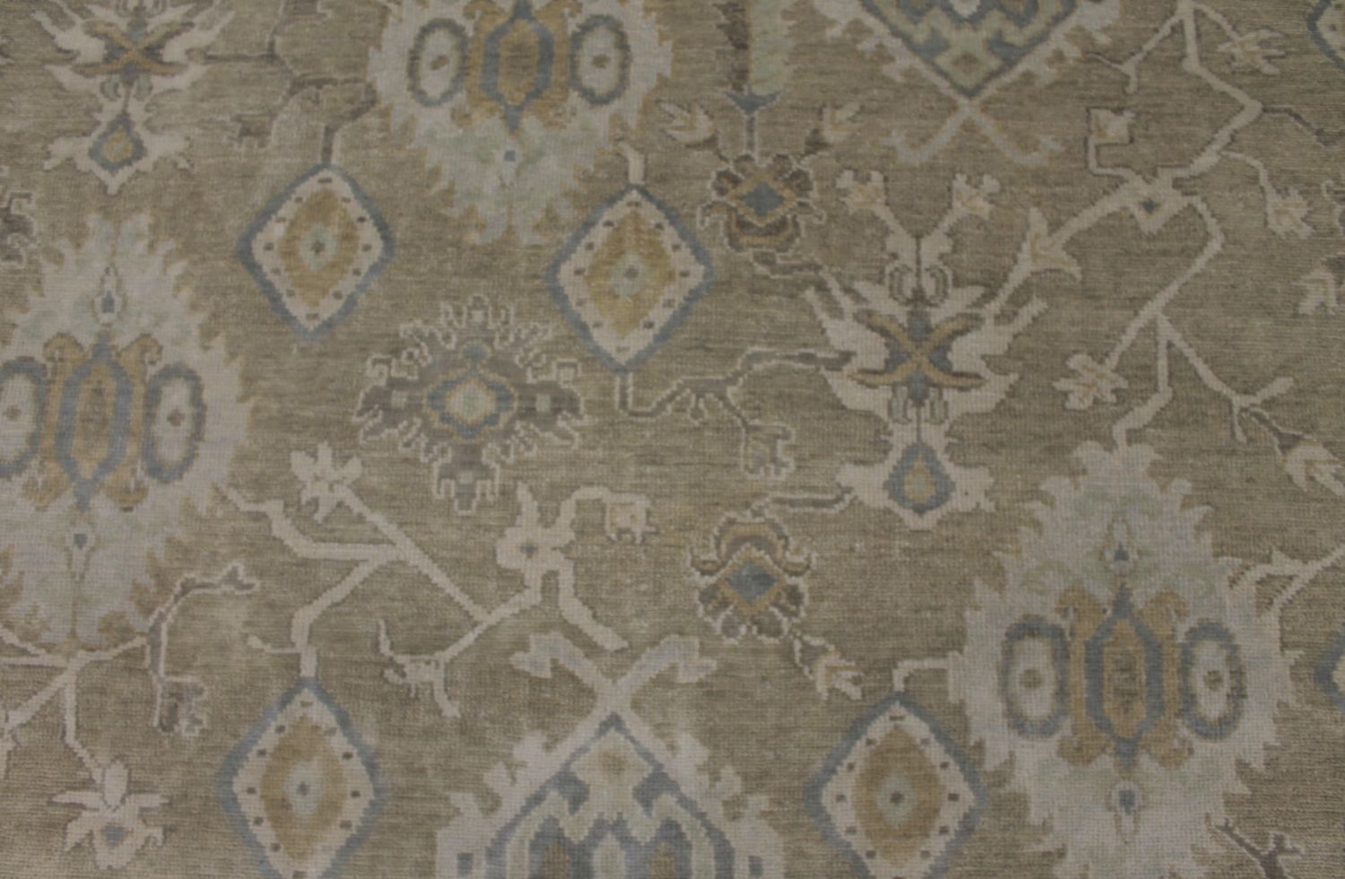 9x12 Oushak Hand Knotted Wool Area Rug - MR030069