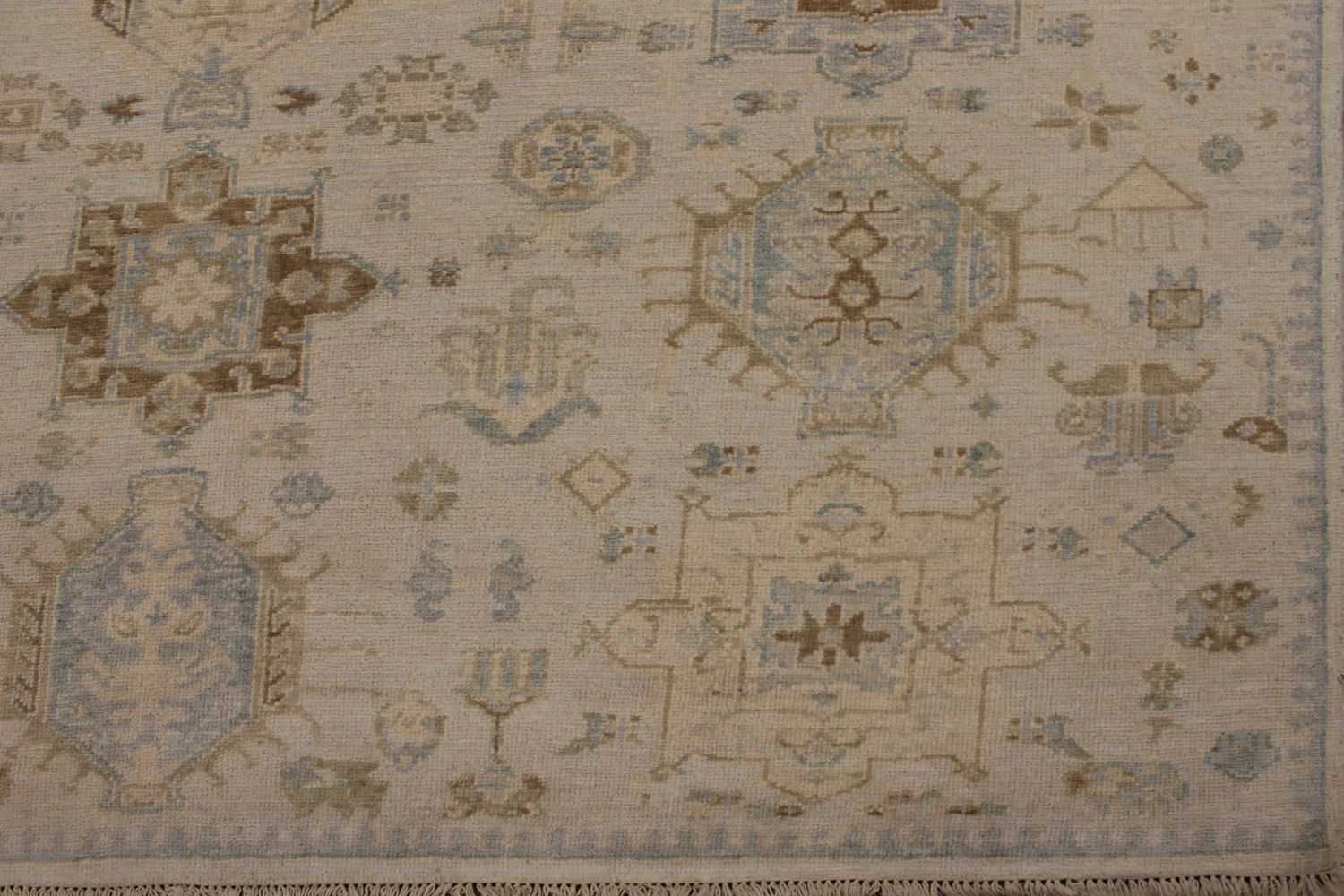 8x10 Oushak Hand Knotted Wool Area Rug - MR030072