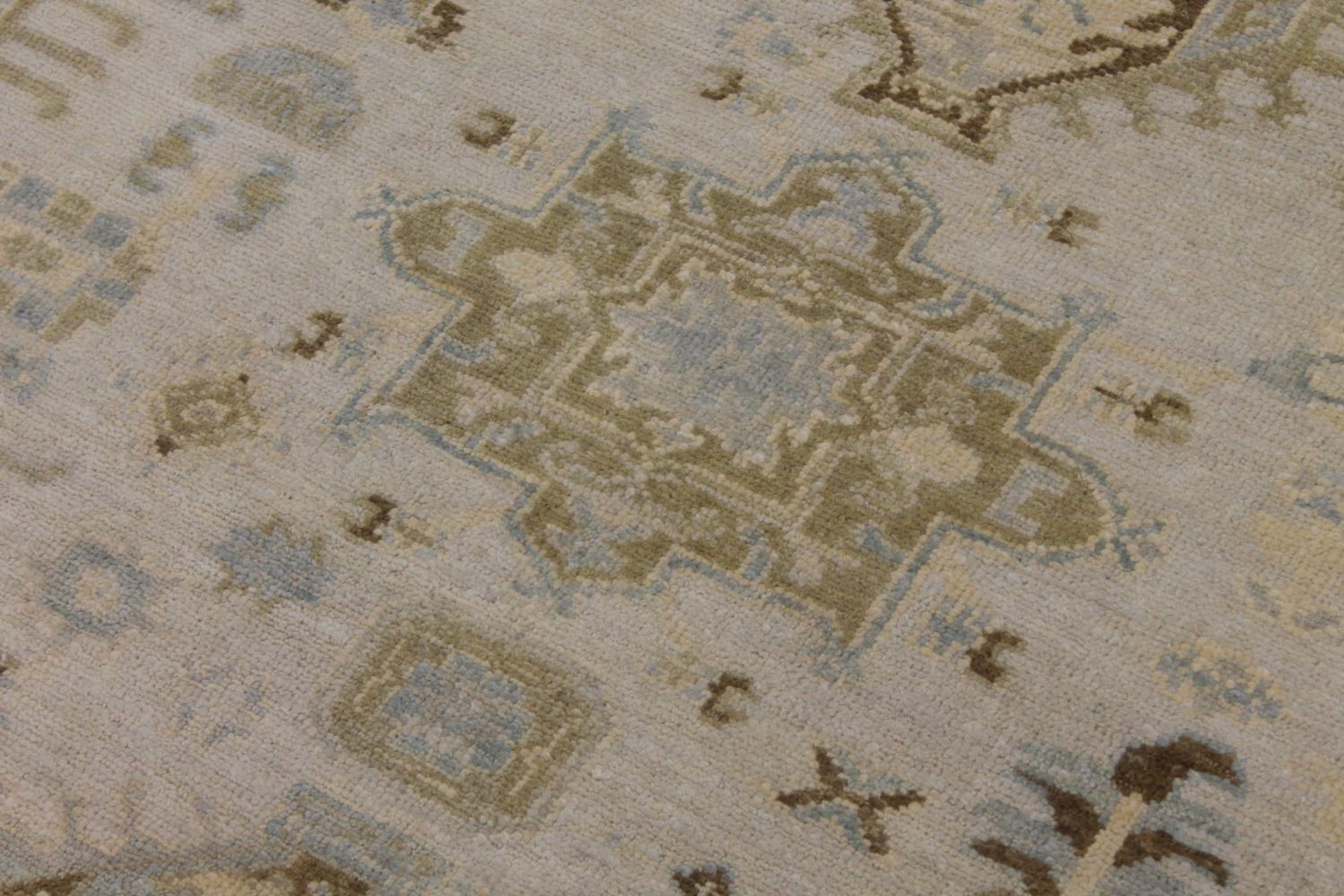 8x10 Oushak Hand Knotted Wool Area Rug - MR030072