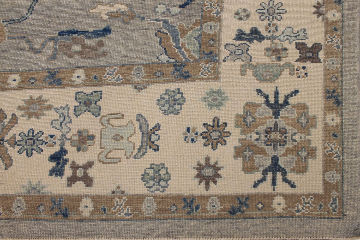 10x14 Oushak Hand Knotted Wool Area Rug - MR030082