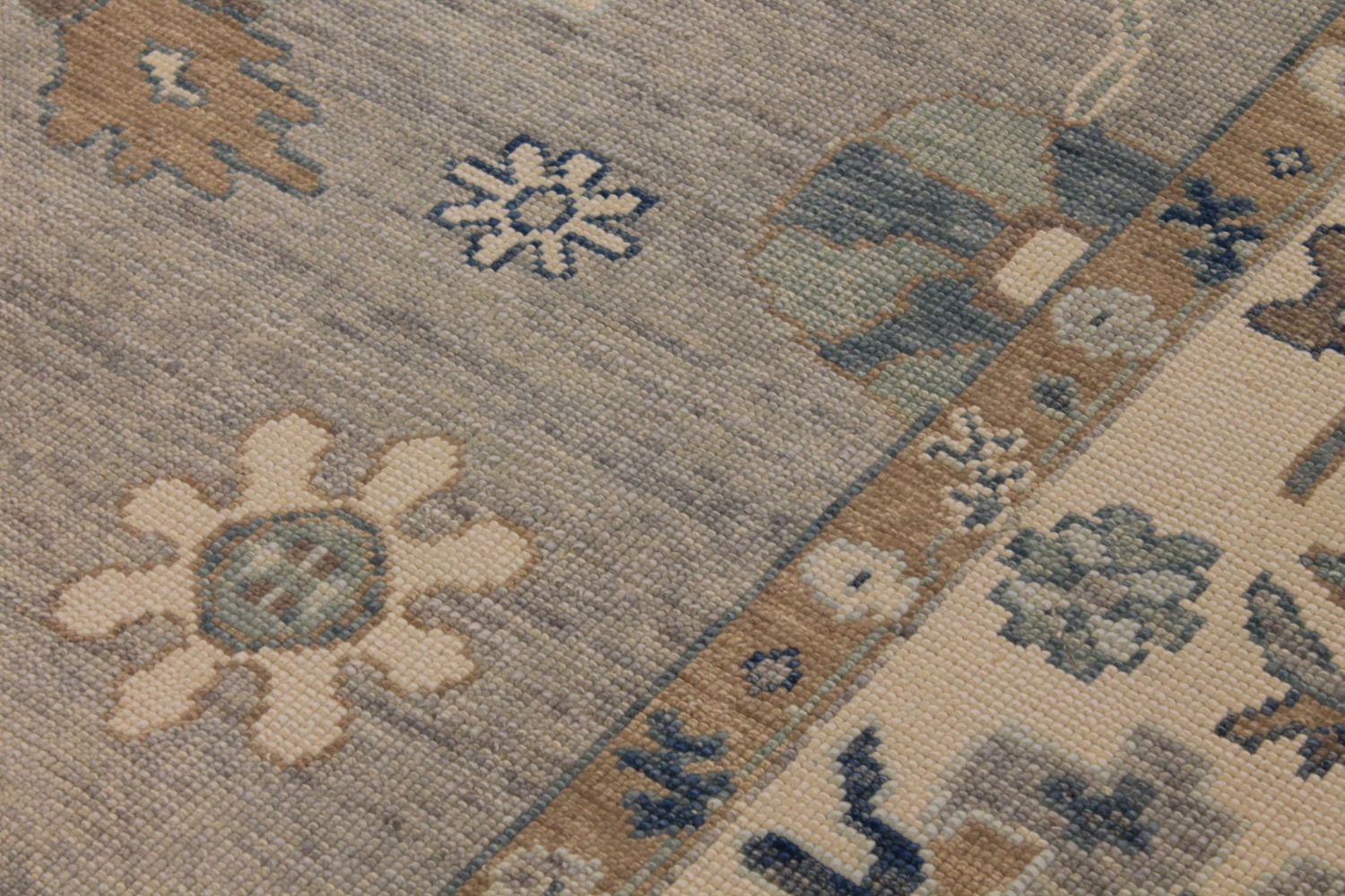 10x14 Oushak Hand Knotted Wool Area Rug - MR030082