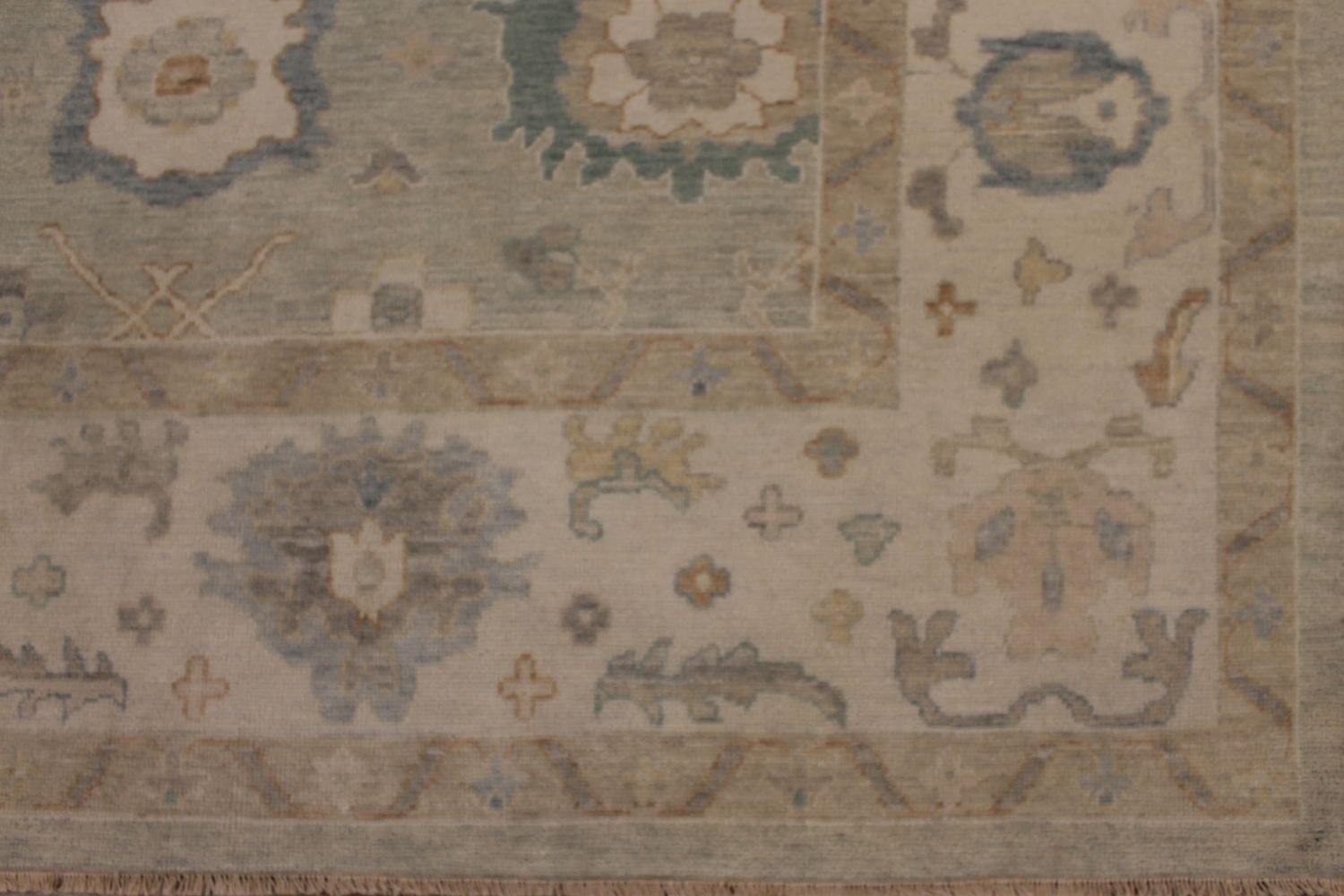 10x14 Casual Hand Knotted Wool Area Rug - MR030100