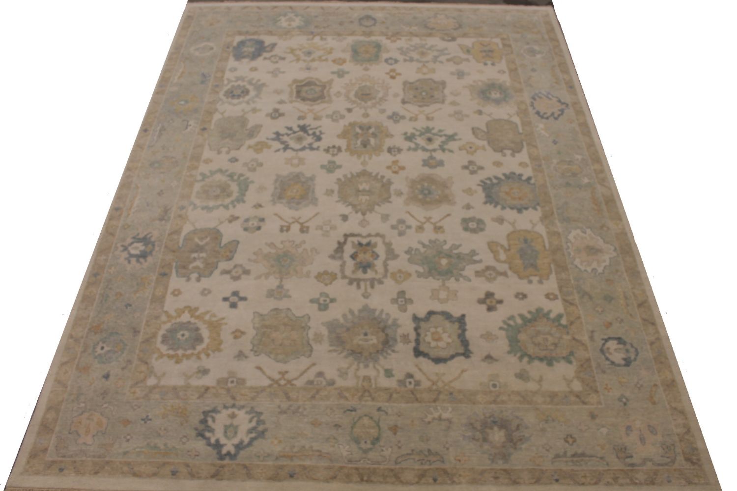 9x12 Casual Hand Knotted Wool Area Rug - MR030101