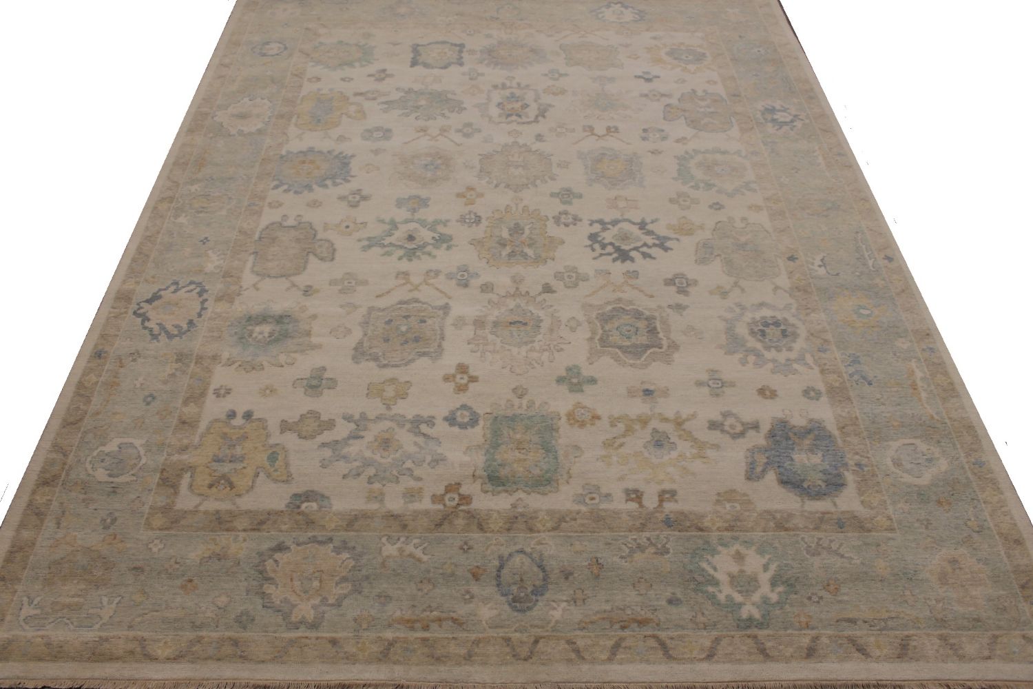 9x12 Casual Hand Knotted Wool Area Rug - MR030101