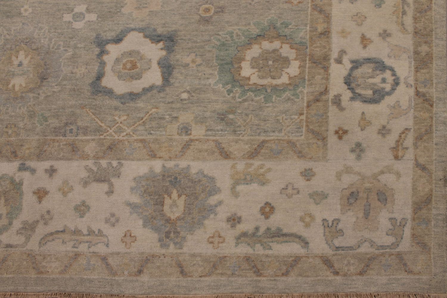 9x12 Casual Hand Knotted Wool Area Rug - MR030102