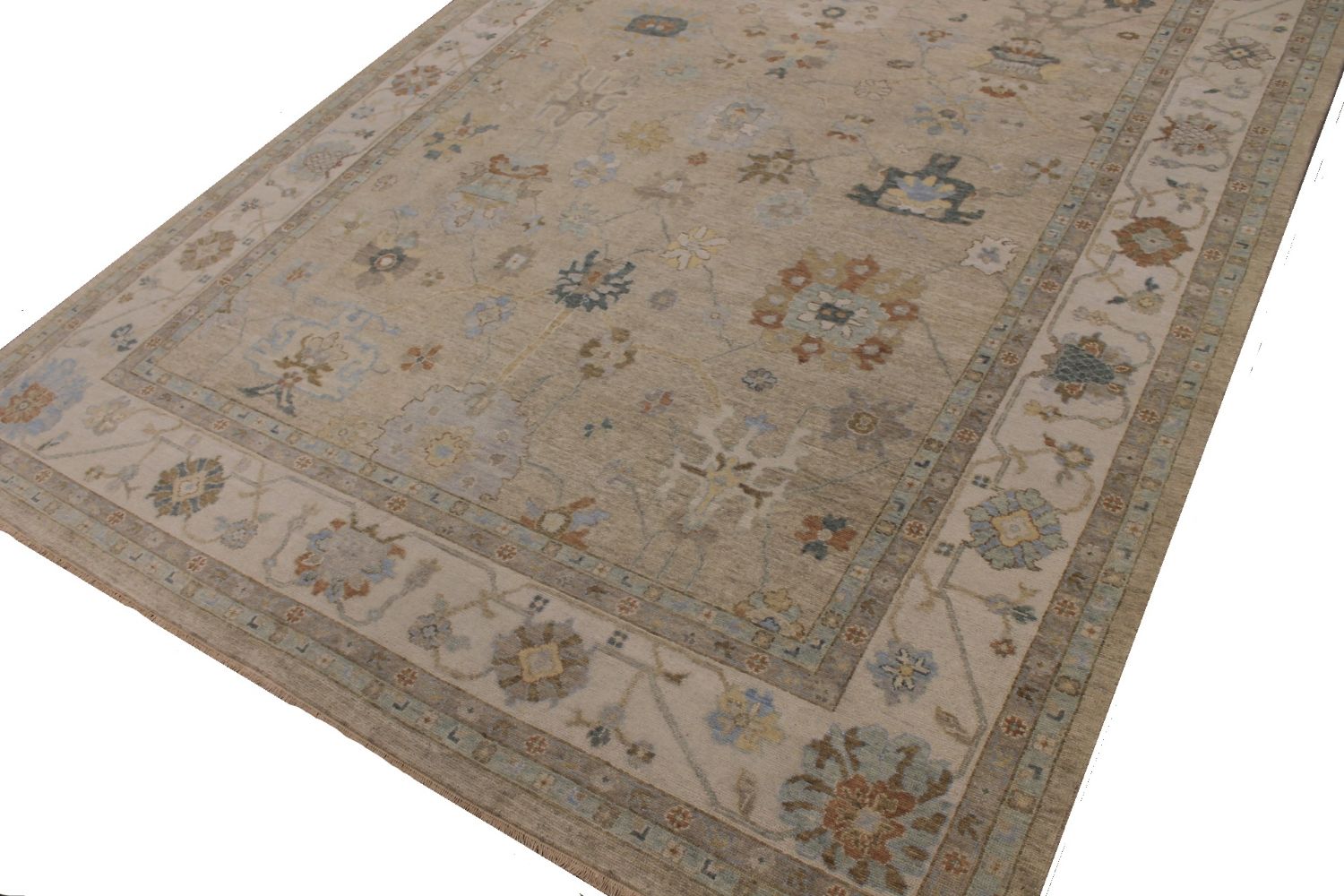 9x12 Casual Hand Knotted Wool Area Rug - MR030103