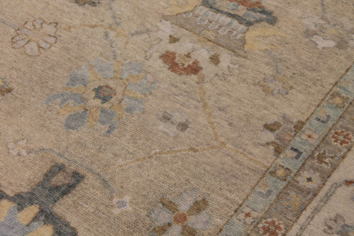 9x12 Casual Hand Knotted Wool Area Rug - MR030103