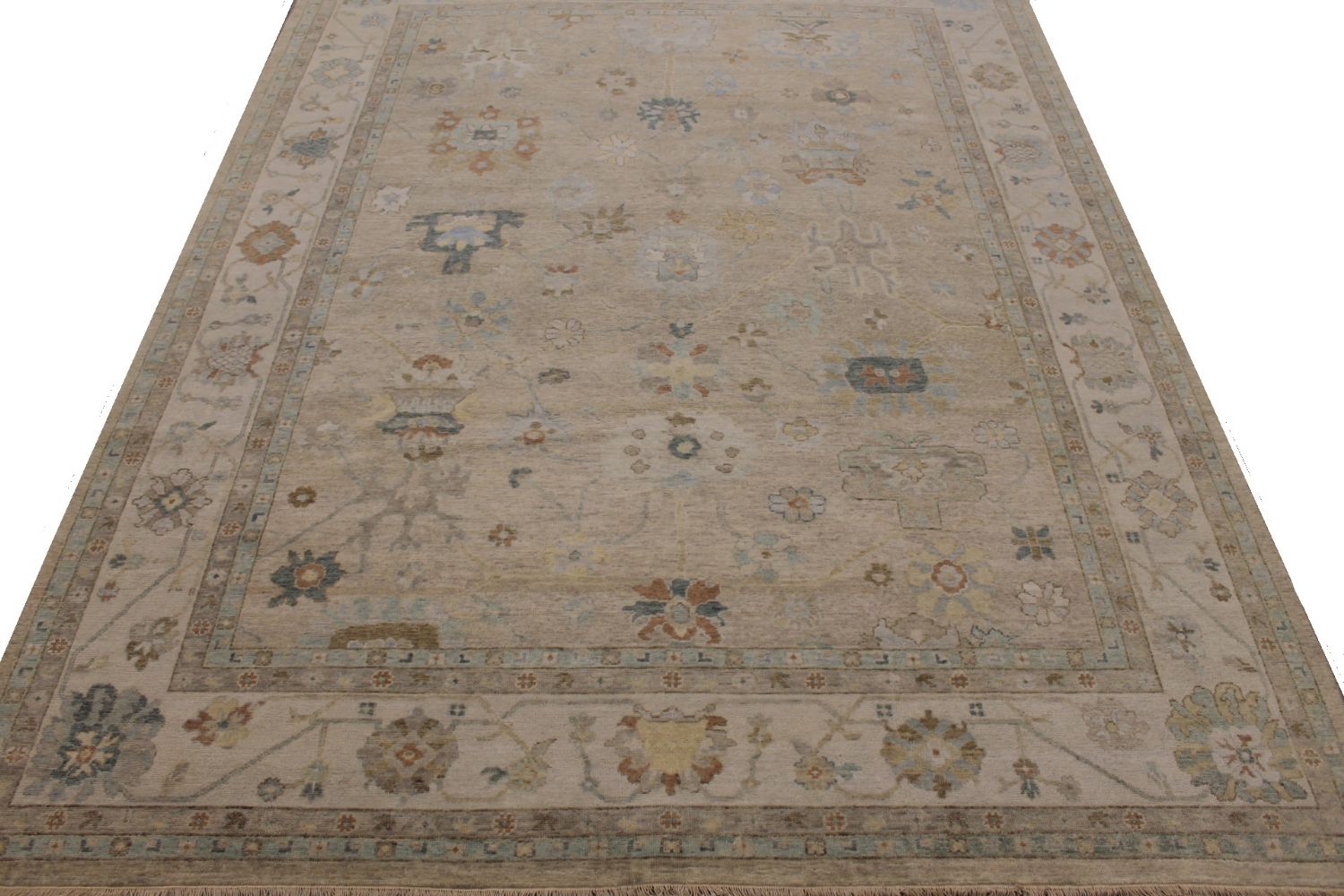 9x12 Casual Hand Knotted Wool Area Rug - MR030103